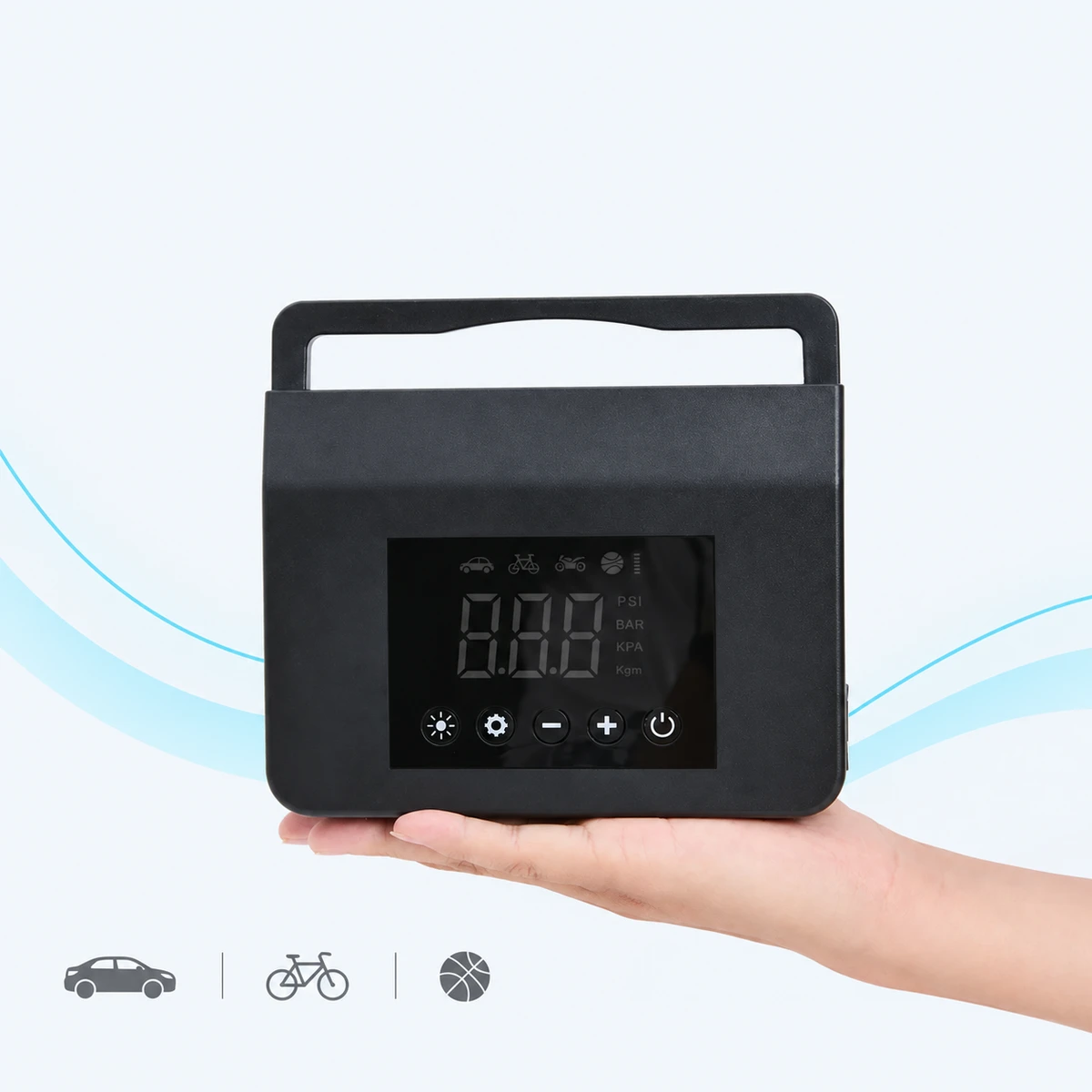 Medidas, capacidade ou compatibilidade de Auxiliar de Partida 12V com Compressor de Ar 150 PSI